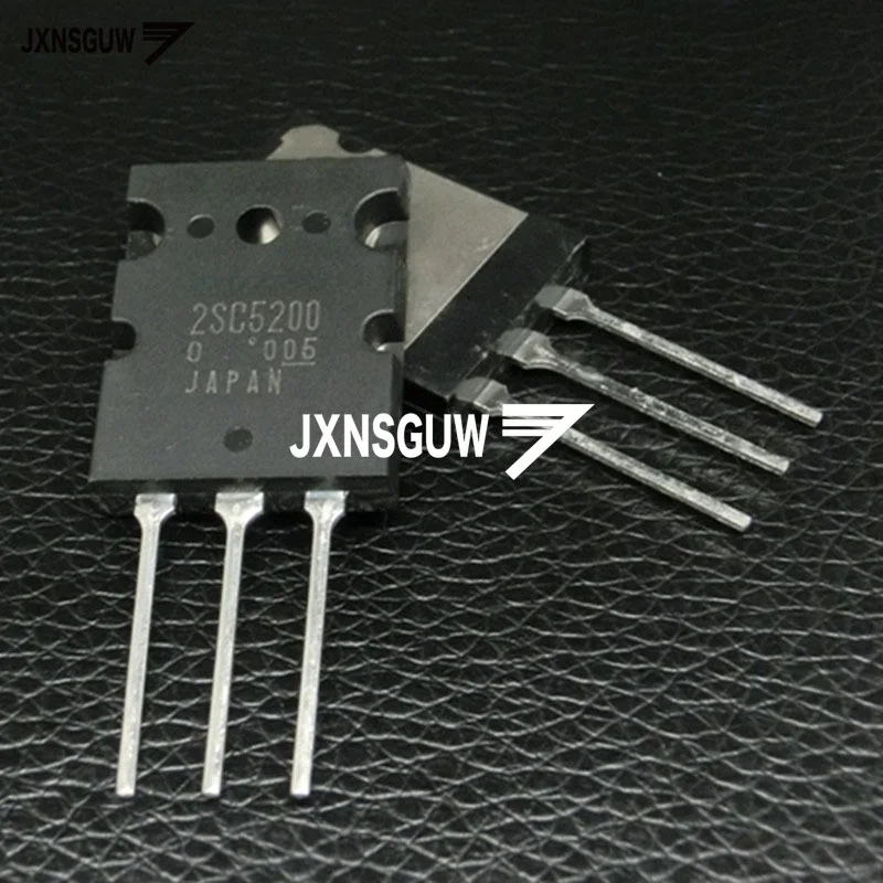 10PCS NEW Original 2SC5200 TO-3PL Transistor C5200 High-power audio power amplifier pair tube