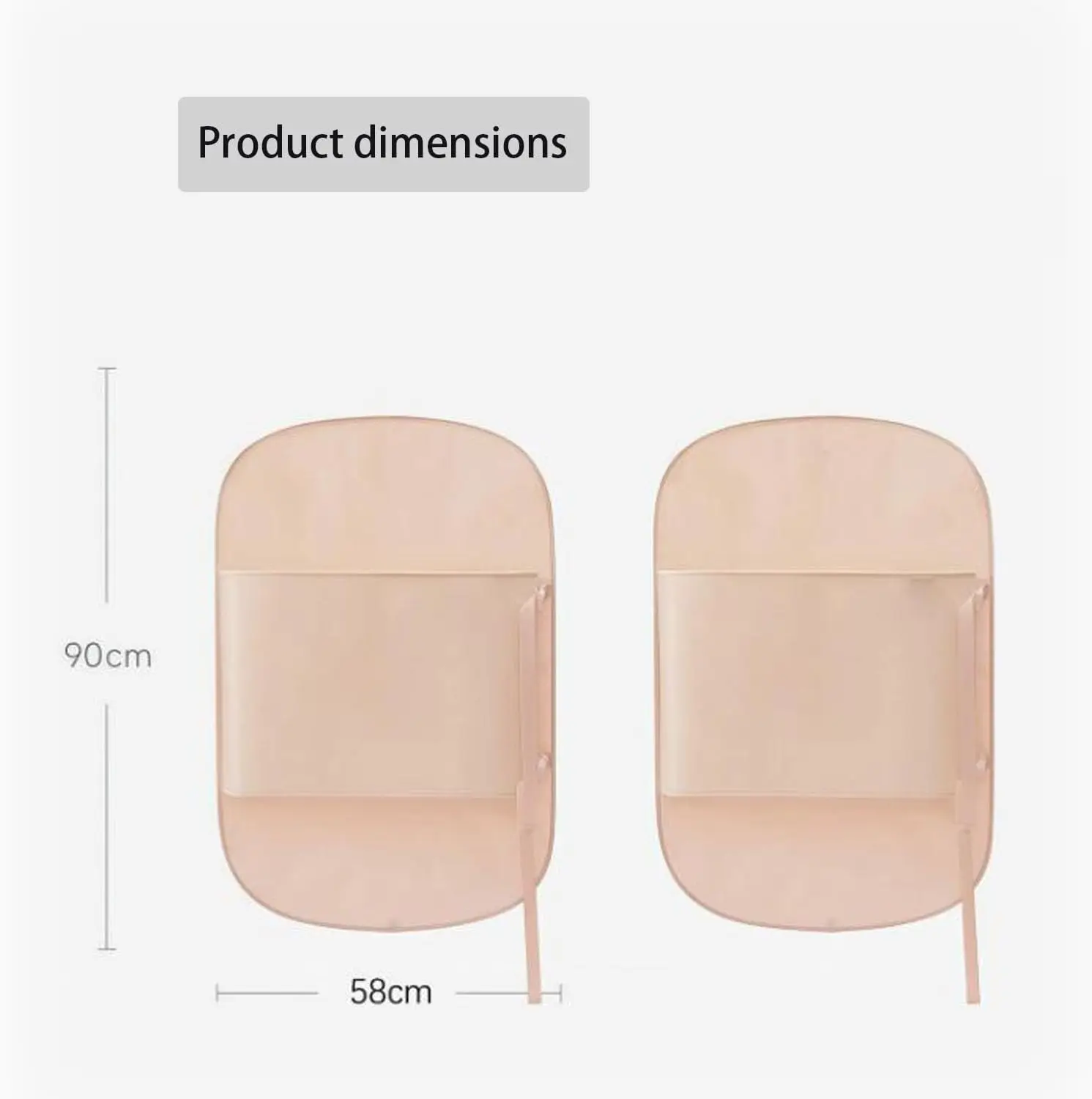 Closet Press Board Organizer Clothes Wardrobe Hanging Bag, Space Saving for 50% Hangers for Coats Suit and Down Jackets