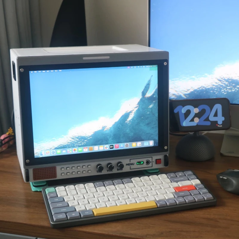 Retro Gaming Monitor - 테이블 레트로 모니터 CRT 레플리카 고화질