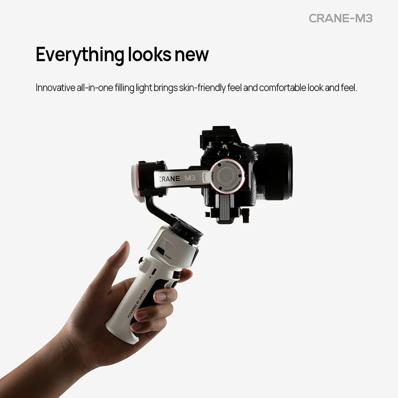 Crane M3 Standard Camera Gimbal Handheld Stabilizer for Mirrorless Cameras Phone Action Cam for Sony/Canon