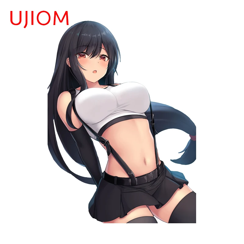 UJIOM Popular Seductive Tifa Wall Sticker Fashion Amusing Attractive Hot Selling Decal HD Pattern Customizable Home Decor