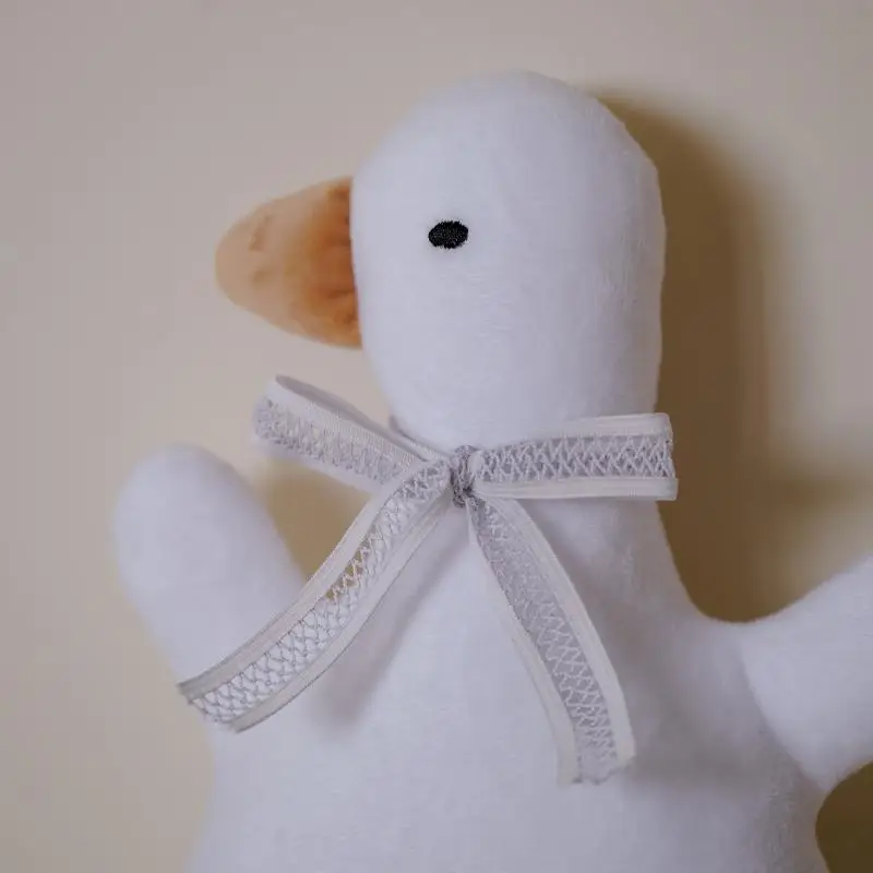 دمية طفل حديث الولادة تشبه البط ، ألعاب نوم مريحة ، يمكن أن تكون لدغة وعضة ، إنستغرام