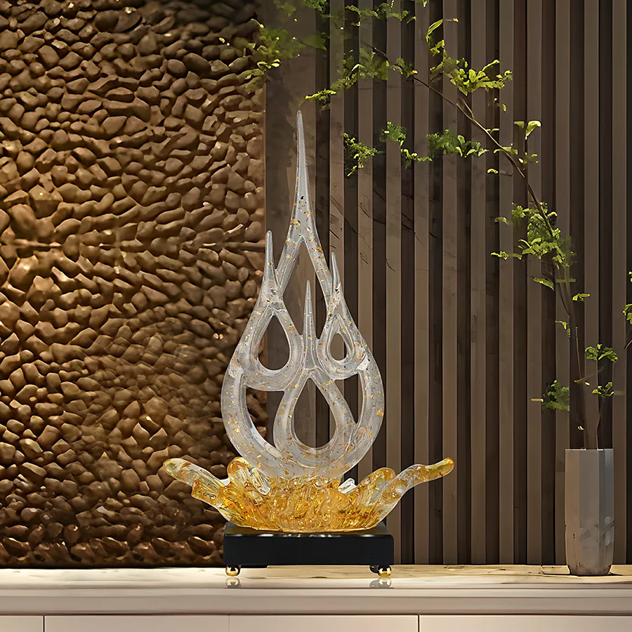 PYH modern drop craftsmanship ornament creative entrance decoration handicrafts housewarming opening gift