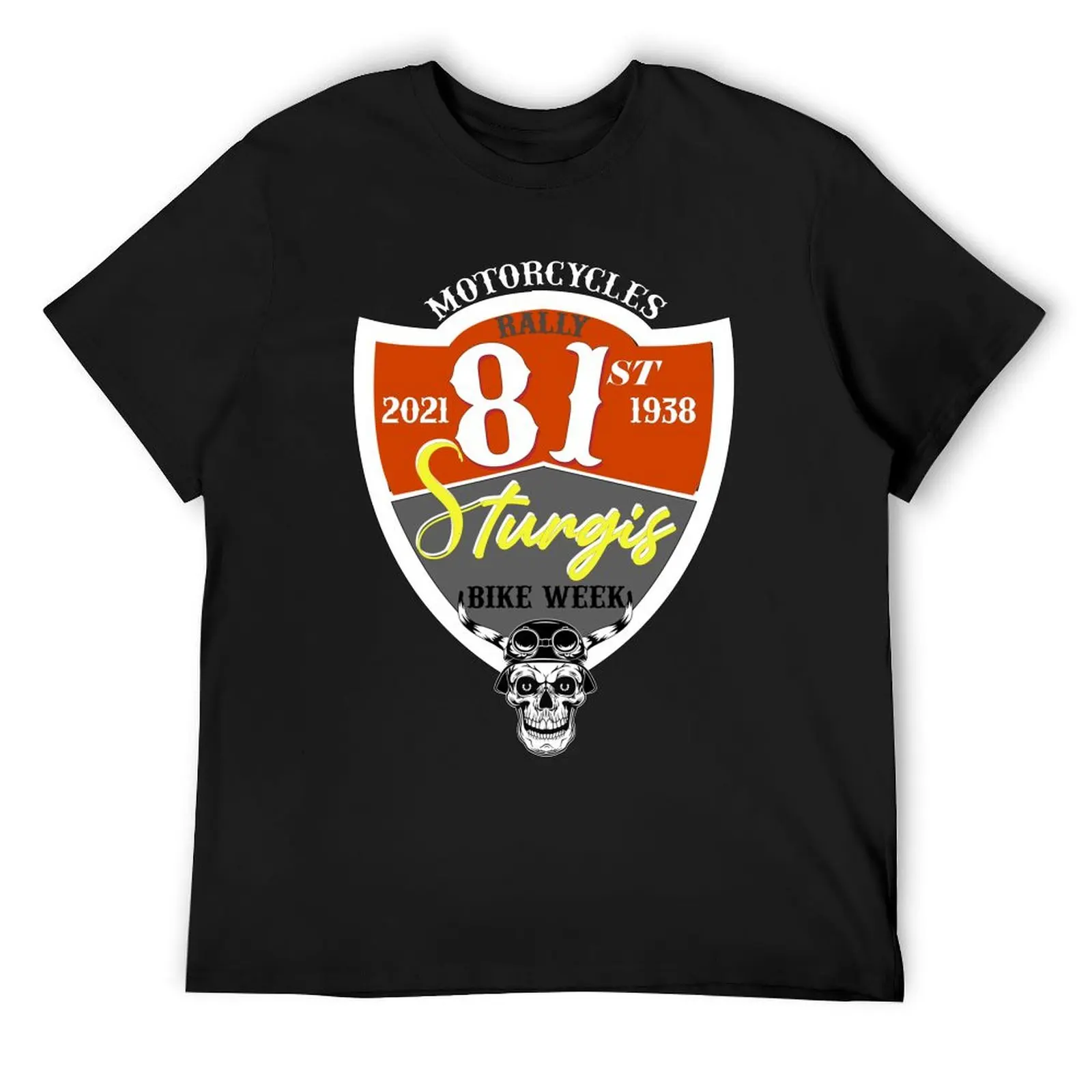 

officiel 2021 Sturgis Rally Motorcycles 81St T-Shirt oversizeds new gifts and t-shirts hippie clothes oversized t shirt men