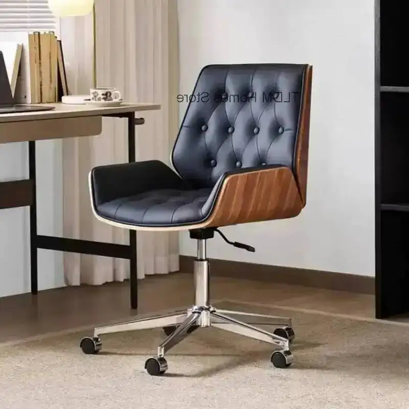 Office Cadeira Computer Ergonomic Wheels Adjustable Designer Chair Relaxing Chair Furniture Office Armrest Swivel Oversized