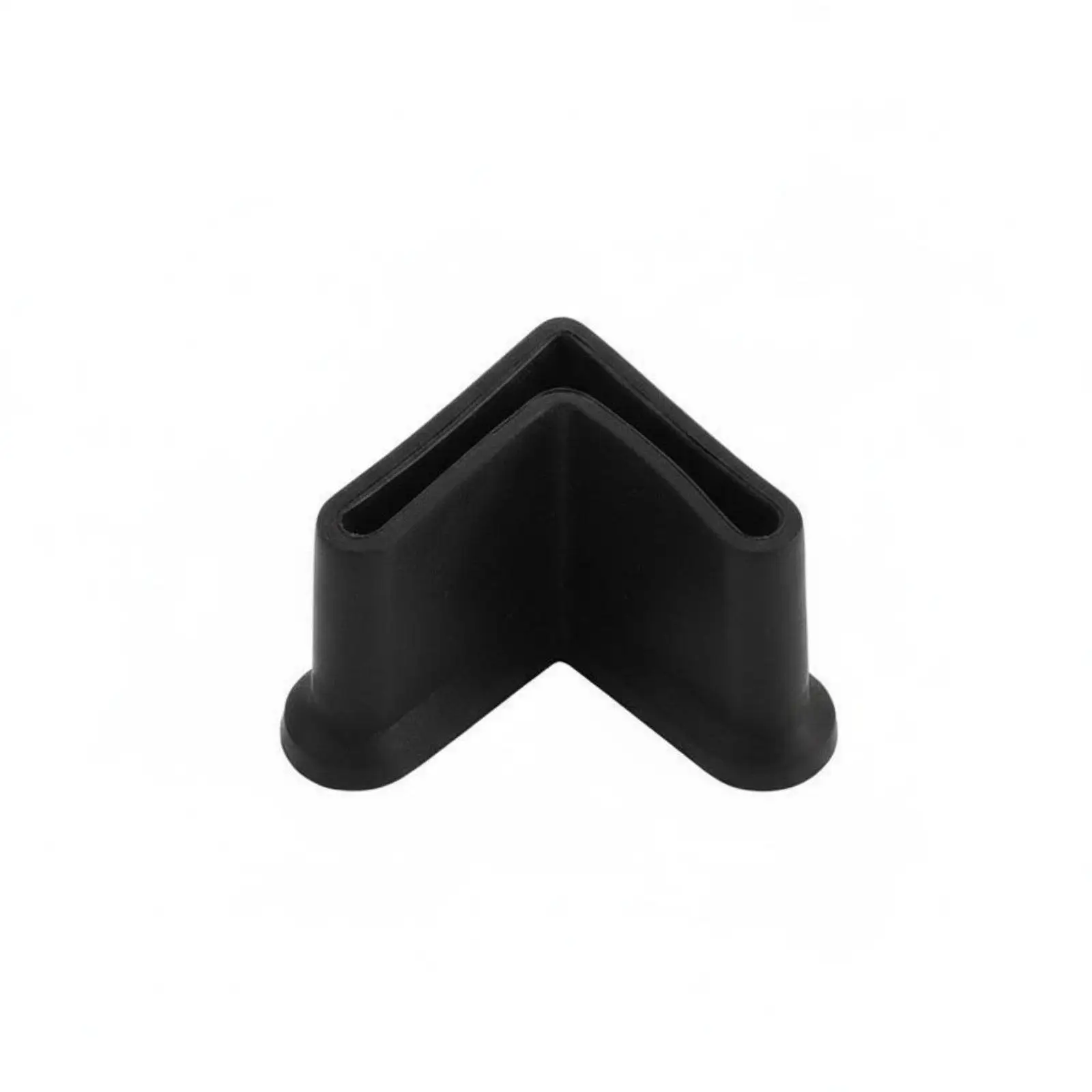 Rubber Corner Protector for Furniture Legs Angle Iron Cover Anti Slip Floor Protection Workshop Table Chair Safety Cap