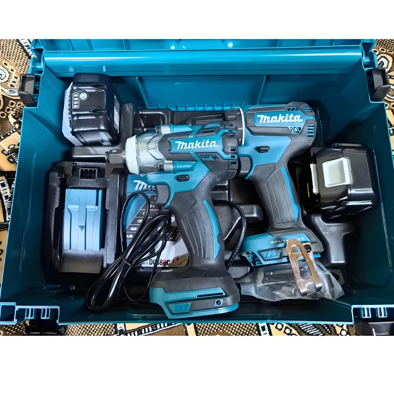 

Makita DTW285 320N.M Impact Electric Wrench Brushless Wrench Cordless Tool Power Tools Rechargeable For Makita 18V Battery