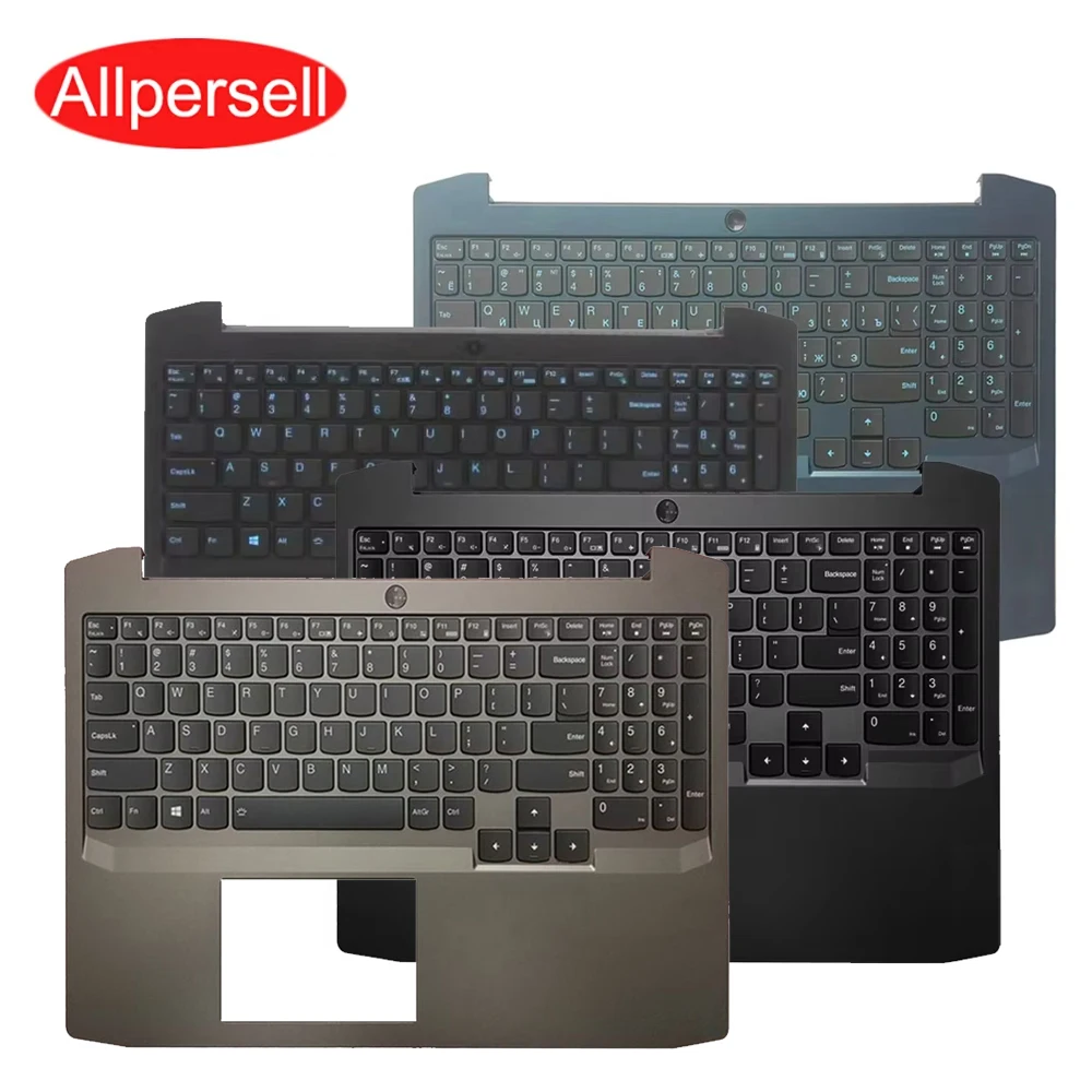 For Ideapad GAMING 3 15ARH05 15IMH05 Palm Rest Backlight Keyboard Upper Cover Case 5CB0Z33234