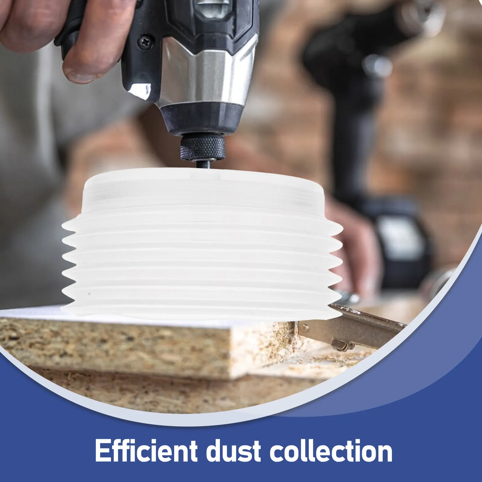 Impact Drill Dust Protection Cover Heavy Duty Anti-Dust Cap for Power Drills Compatible with Most Drill Models
