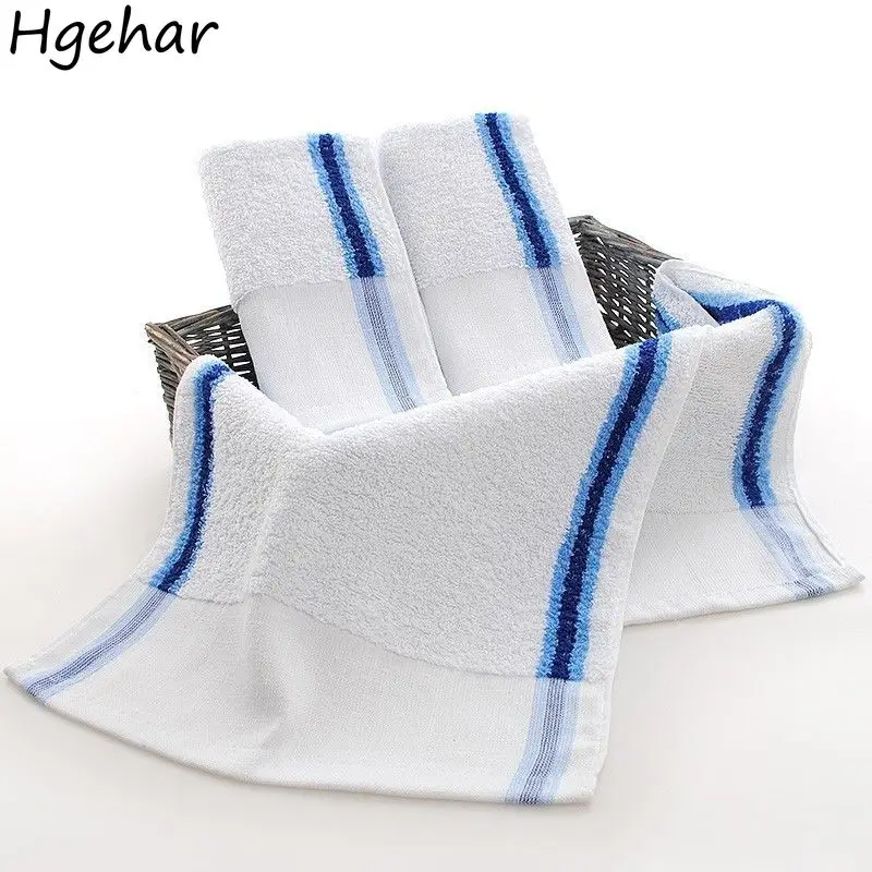 Face Towel Simple Cotton Lint-free Wholesale Wash Bathroom Hotel Shower Home Textile Household Absorbent Quick Dry 33x72cm New