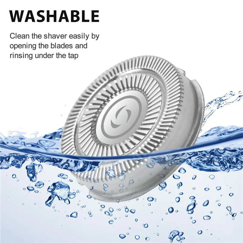 Cabeça de barbeador de lâmina de barbear elétrica BAAO FR6 substituição para cabeça de lâmina de barbear FLYCO FS820 FS820 FS801 FS829