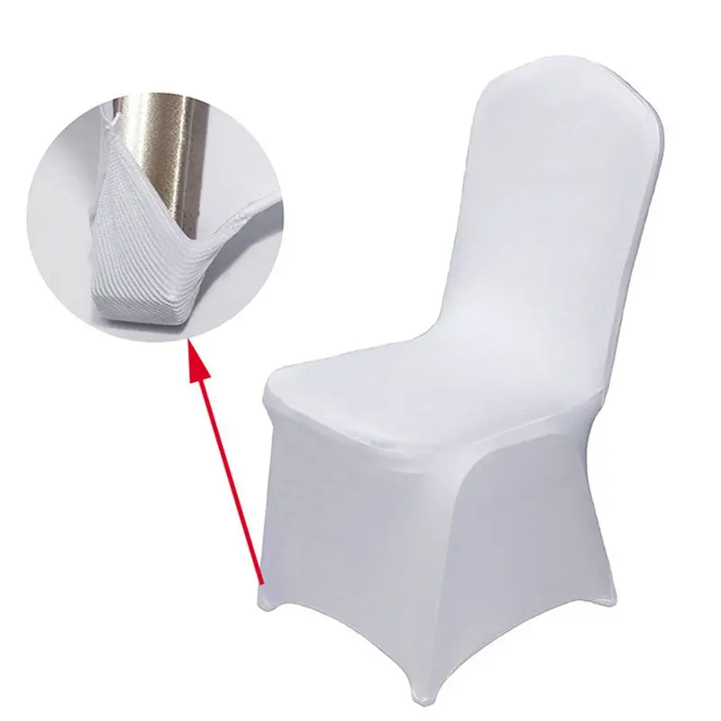 ABFA 20Pcs Chair Cover Stretch Slipcovers For Wedding Party, Dining Chair Decoration Covers