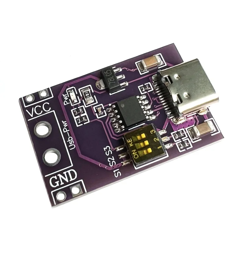 Type-C QC AFC PD2.0 PD3.0 to DC Spoof Scam Fast Charge Trigger Polling Detector USB-PD Notebook Power Supply Change