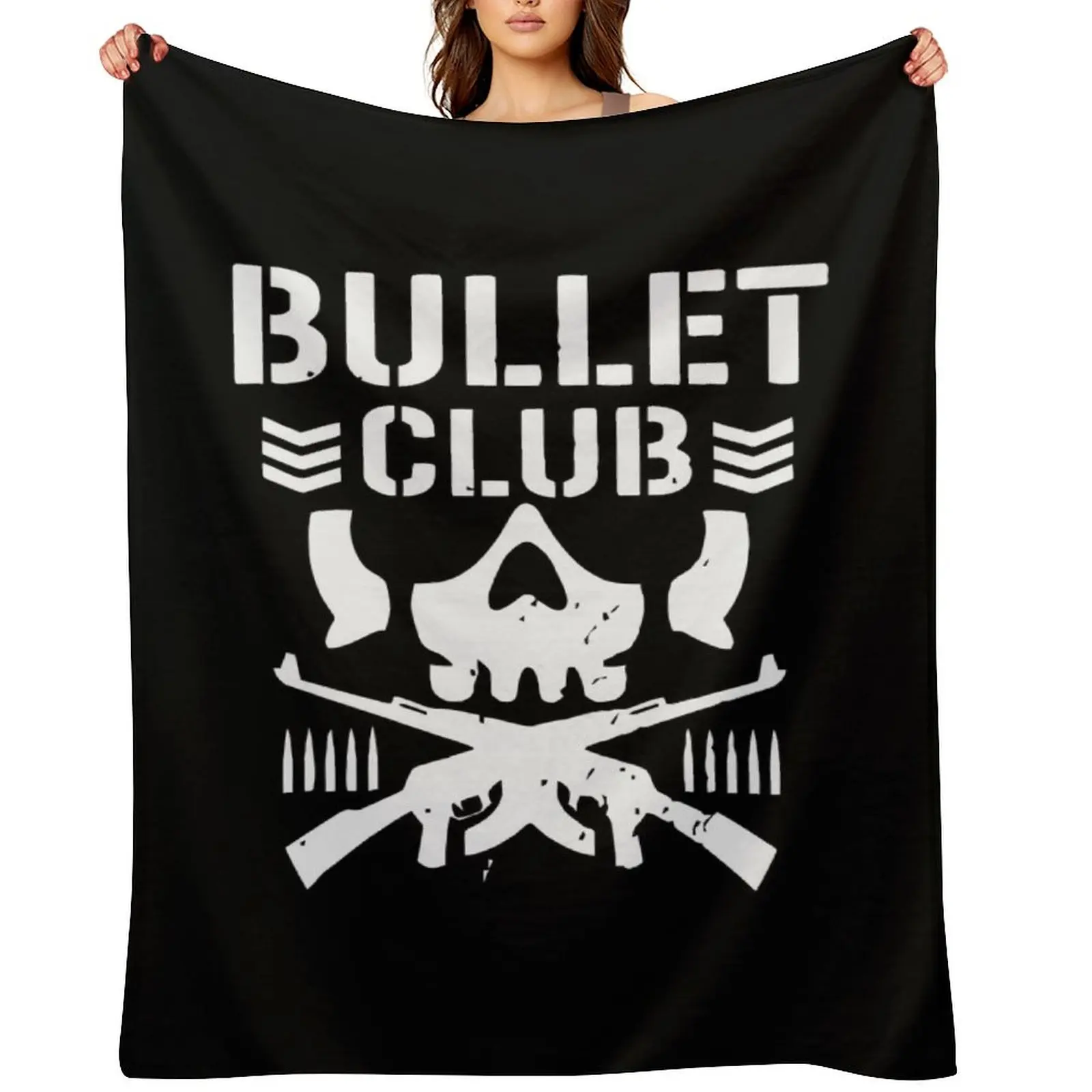 

Bullet Club Throw Blanket Beautifuls Blankets Sofas Of Decoration Extra Large Throw Soft Beds Blankets