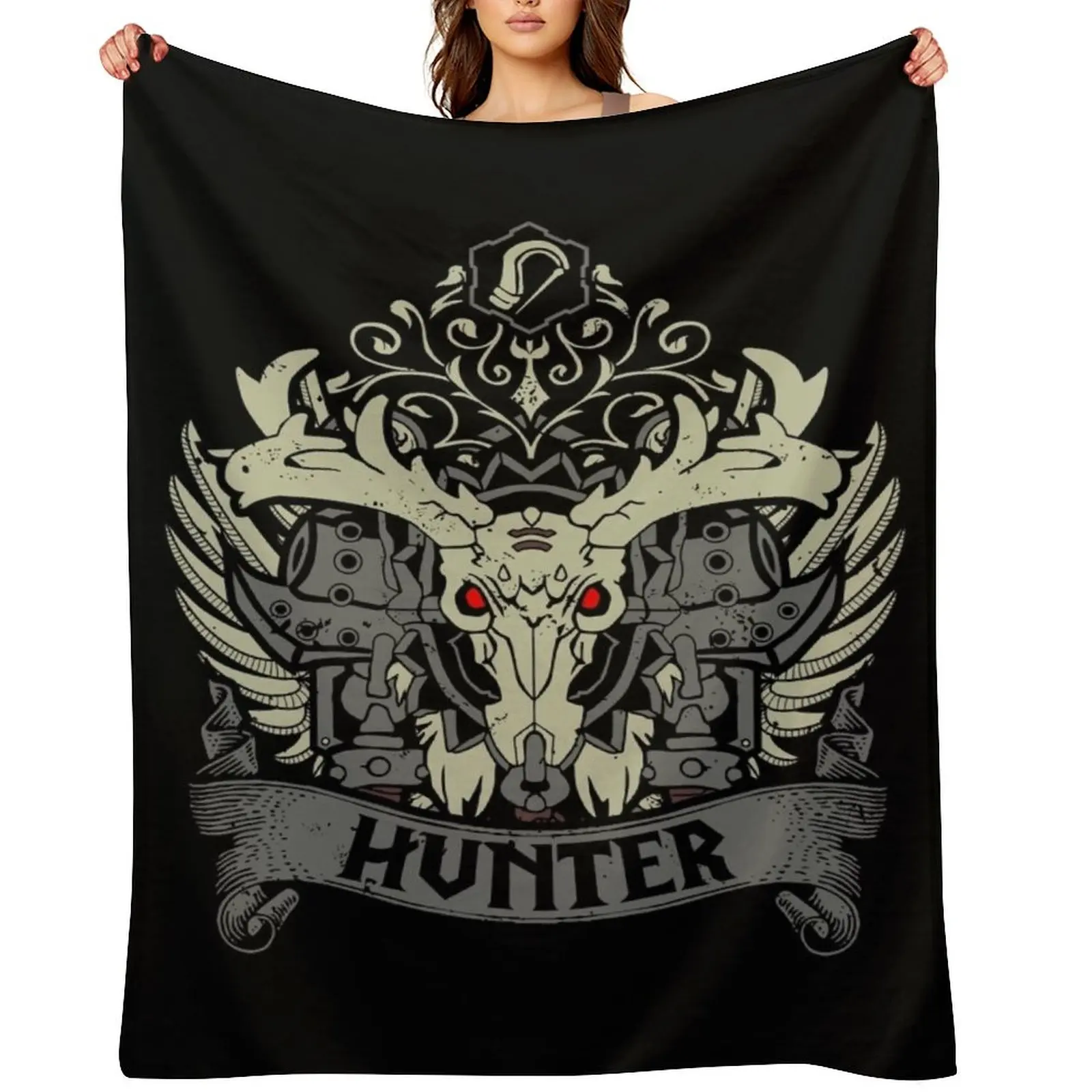 

HUNTER - ELITE EDITION Throw Blanket sofa bed bed plaid Decorative Sofas Heavy Blankets