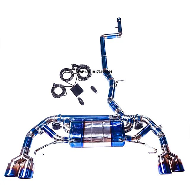 

High Performance B-MW X3 X4 G01 G02 M40i B58 3.0t Exhaust Pipe 304 Stainless Steel Catback Electronic Valve Exhaust System