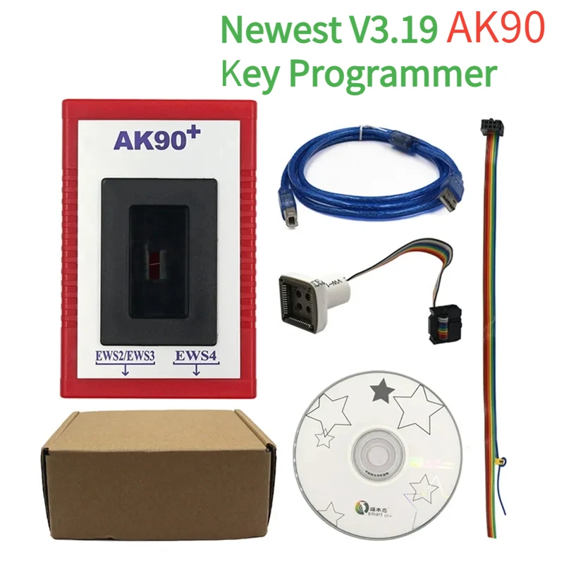 AK90+ V3.19 AK 90 for BMW AK90+Key Programmer Tool for All BMW EWS AK 90 Key Maker Car Styling EWS for BMW EWS Diagnostic Tool