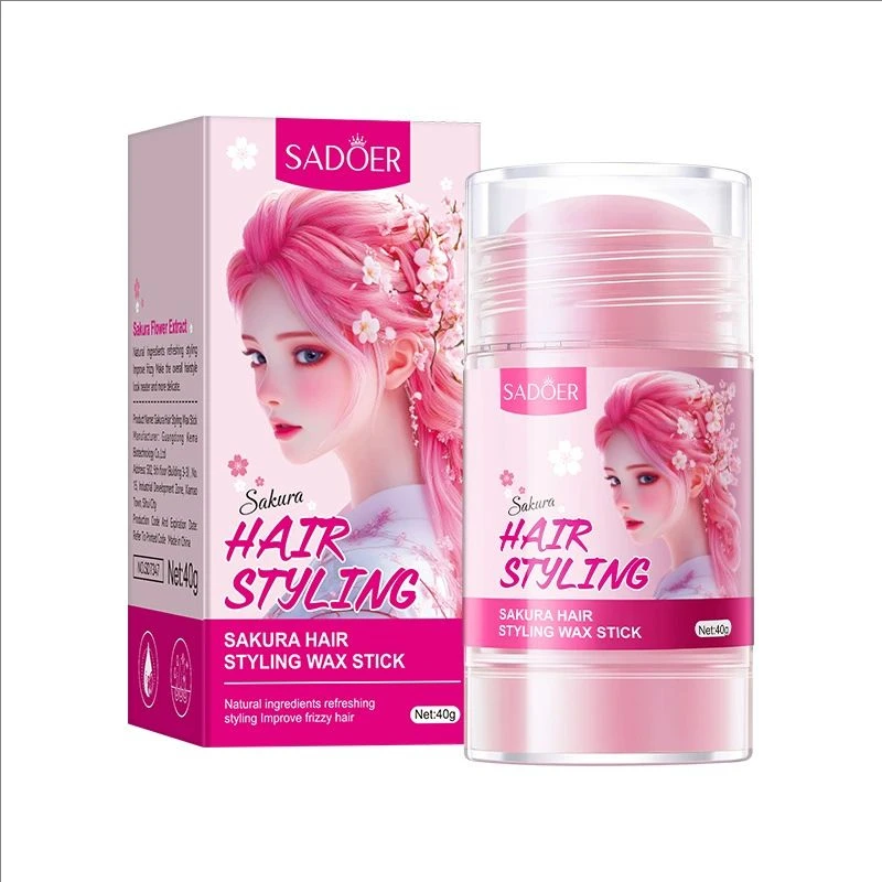 Hair Wax Stick To Ease Frizziness Fixed Hairstyle Non-greasy Moulding Wax Stick Power Styling Your Hair Suitable for Edge Frizz