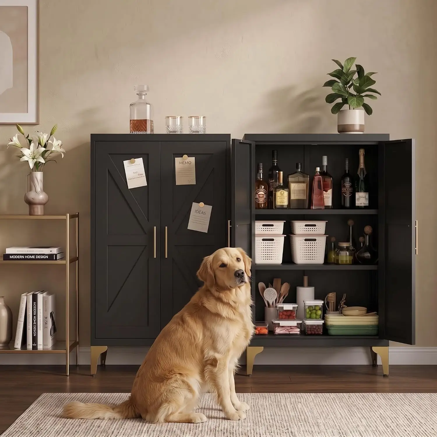 Metal Pantry Cabinet, 47
