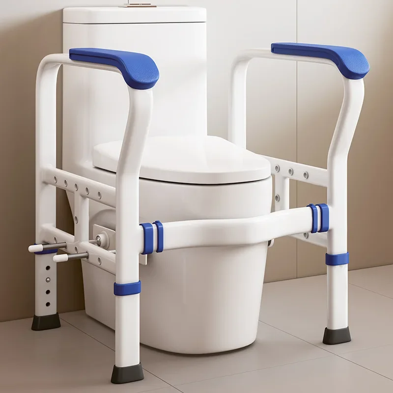 Toilet handrail elderly railing bathroom the elderly help shelf toilet household toilet without punching