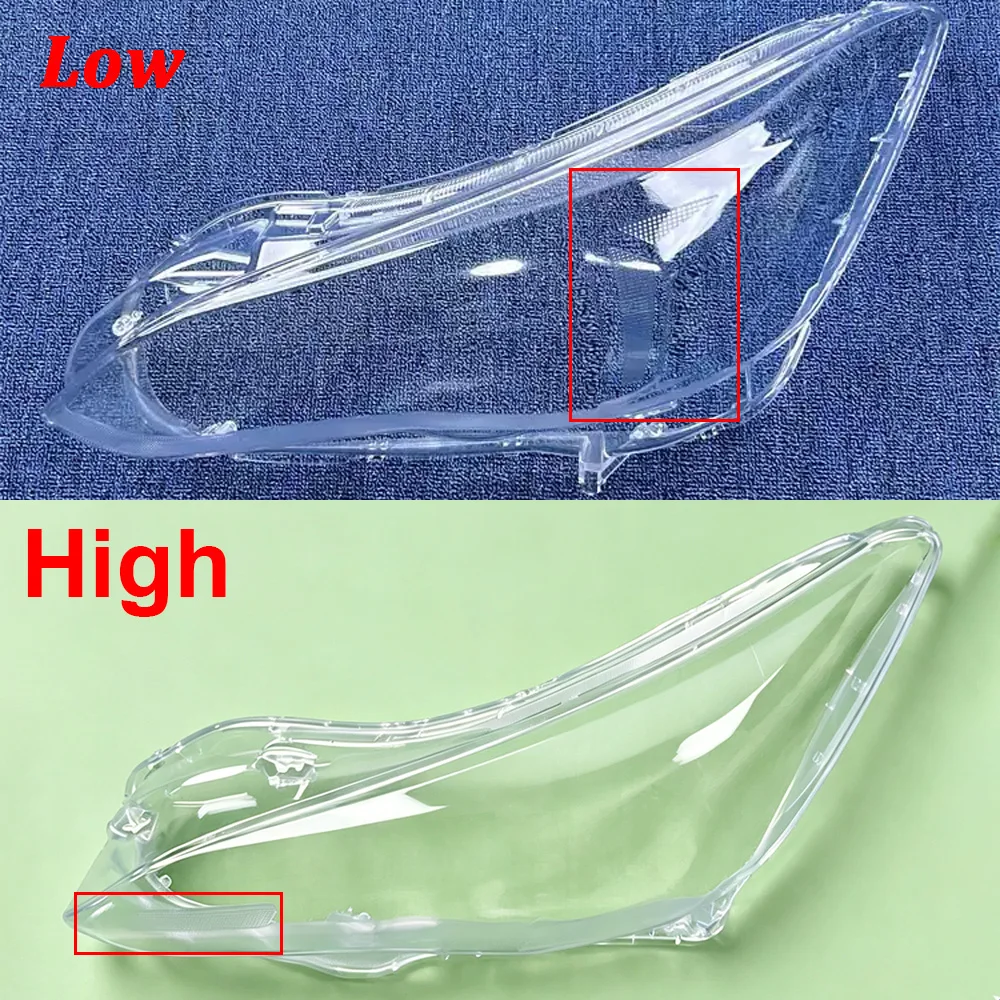 For Subaru XV 2018 2019-2022(High configuration) Headlamp Cover Transparent Lampshade Headlight Shell Mask Lens Plexiglass