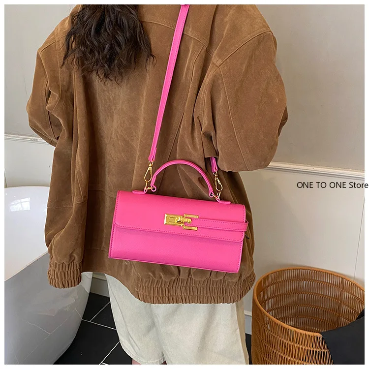 

Luxury Brand Lock Design Tote Bag for Women High-end Large Capacity Handbag Fashion Crossbody Bags Exquisite Shoulder Handbag