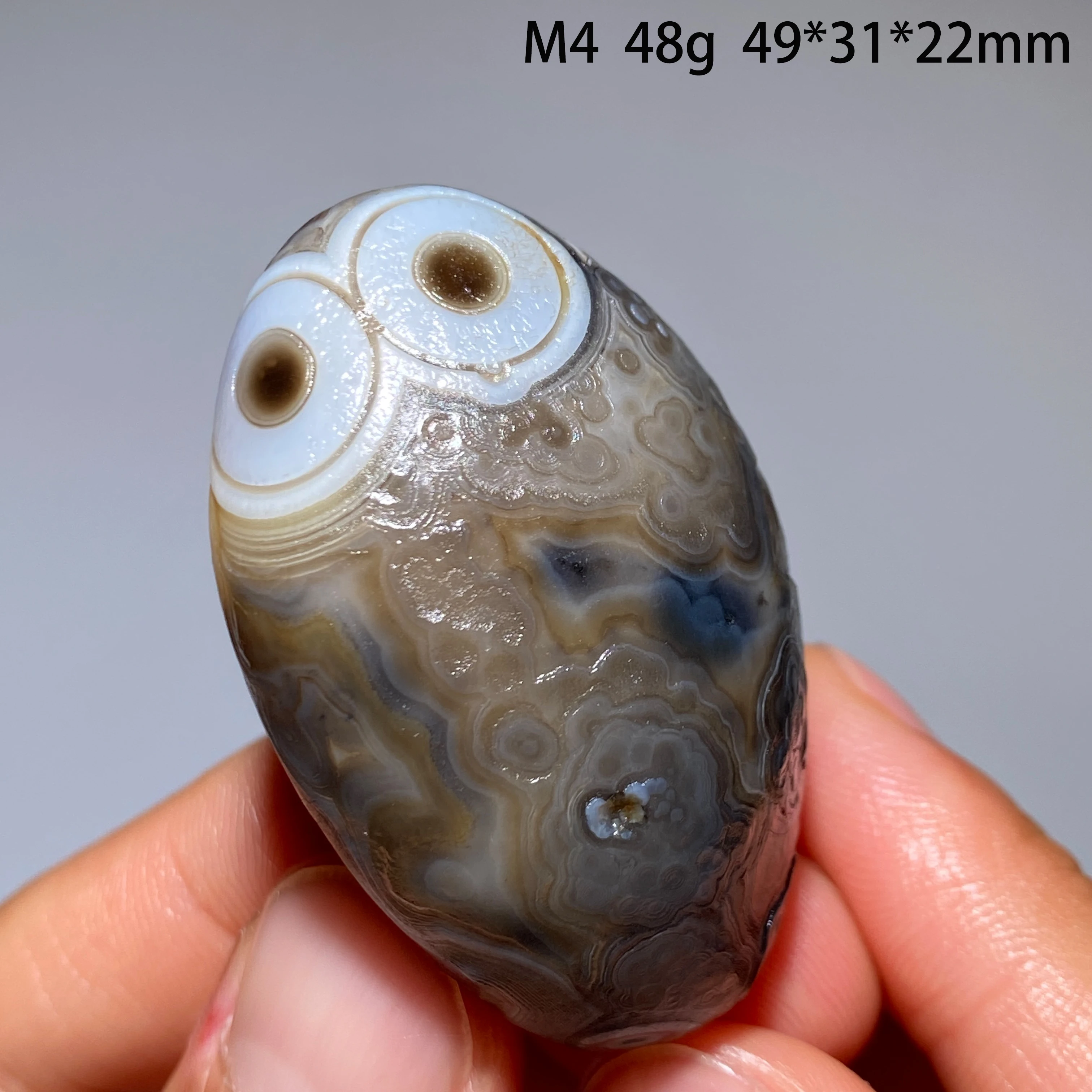 100% Natural Sardonyx Alxa Gobi Agate Rock Specimen Energy Crystal Chakra Reiki Healing Stone Garden Decor (Olive Oil Maintain)