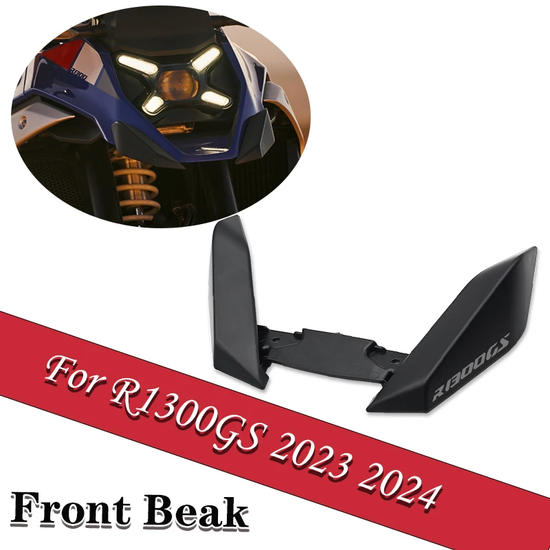 R1300GS Motorcycle Accessories Front Beak Extension Fender Wheel Extender Nose Cone Protector For BMW R1300GS 2023 2024