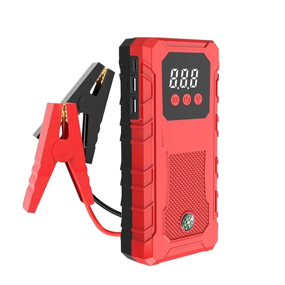 High Power Portable Lithium Battery Car/Motorcycle/Truck Jump Starter Multi-Function Power Bank 600A Peak Current