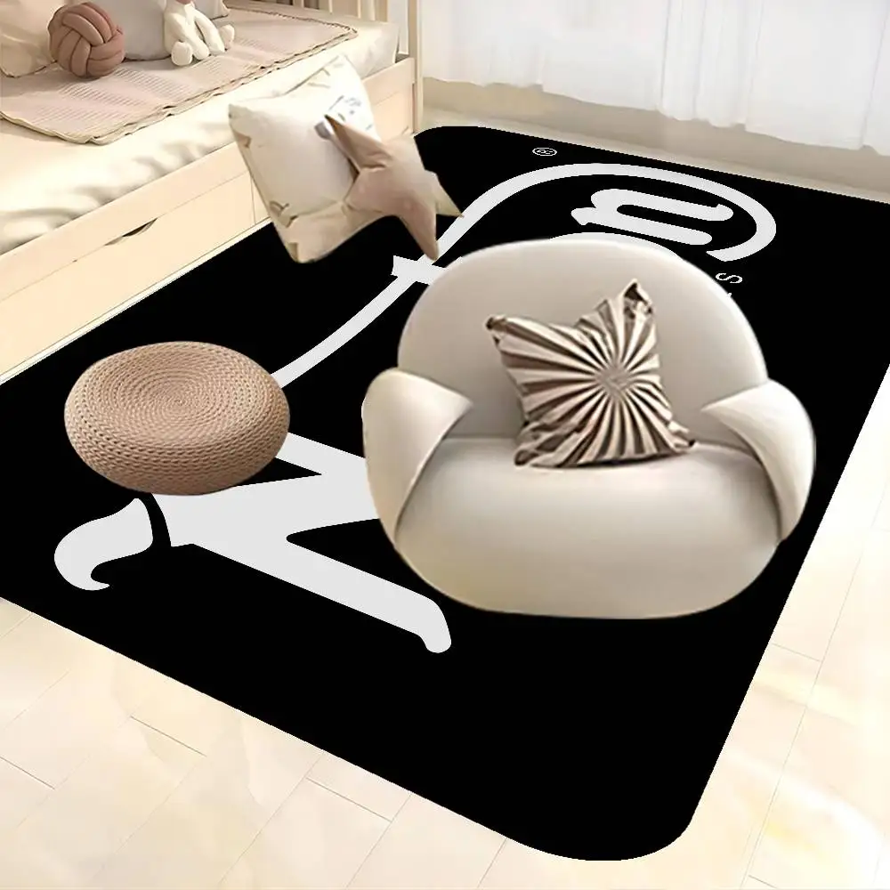 N-NORTON Motorcycle LOGO Hallway Carpet Washable Non-Slip Living Room Sofa Chairs Area Mat Kitchen Doormat Area Rug