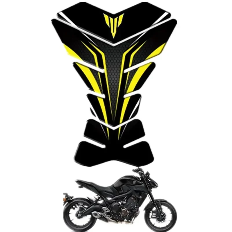 FOR YAMAHA MT01 MT03 MT25 MT07 MT09 MT10 Motorcycle Fuel Tank Protector 3D Gel Sticker Decal -4 Moto