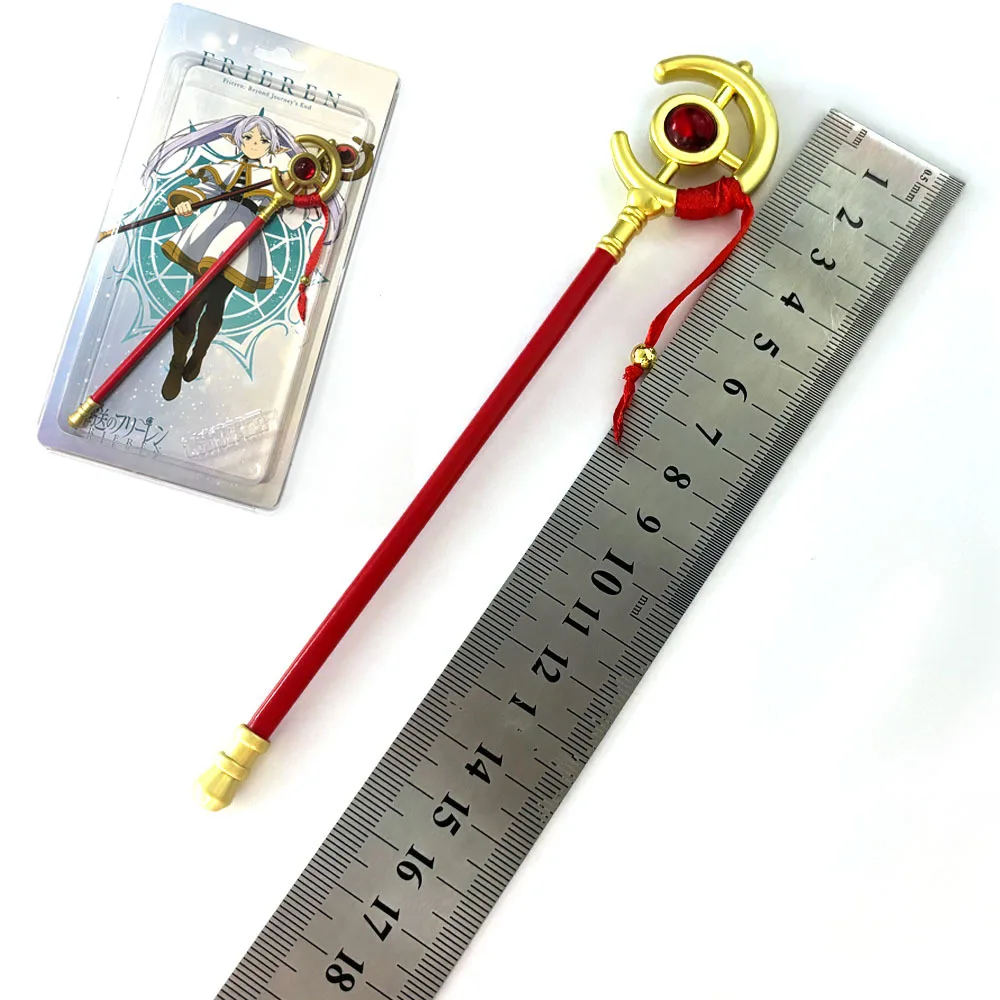 Brdwn Frieren: Beyond Journey's End Himmel Small Bell Mini Wand Walking stick Model