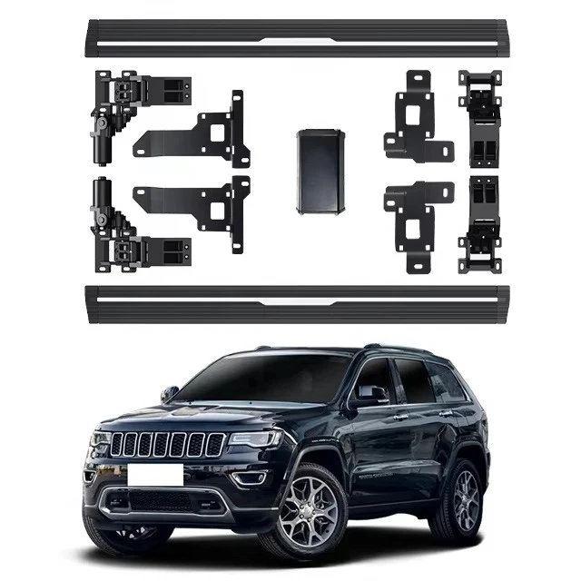 High Quality Aluminum Accessories Power Board Threshold Electric Side Step for jeep Grand Cherokee Running Boards