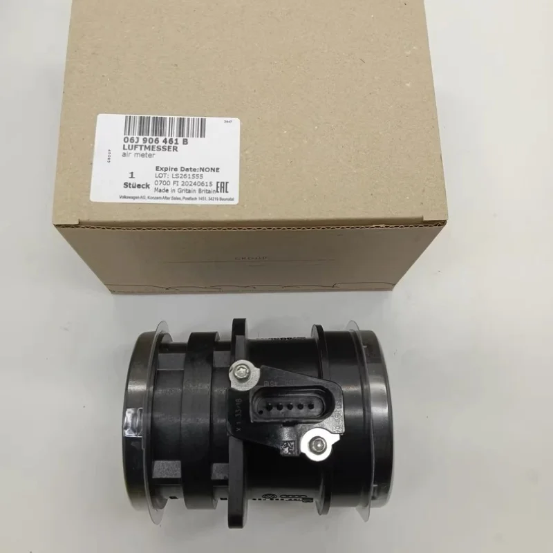 for VW Tiguan, Passat, Golf, Jetta, Beetle, CC, Scirocco, Skoda, Audi A3, A4, A5, Q7, TT. New Genuine air flow meter 06J9064641B