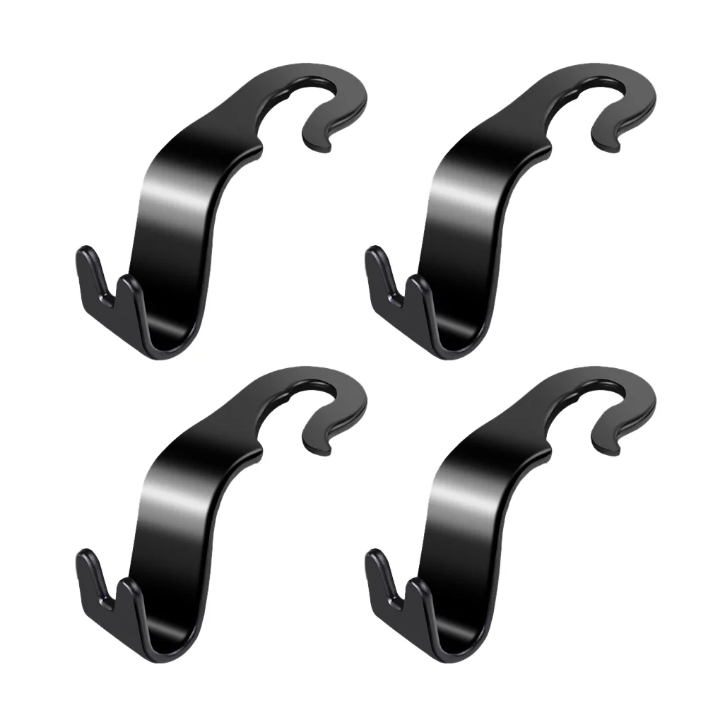 

4Pcs Car Back Seat Organizer Hanger Vehicle Seat Headrest Hanger Car Accessories Car Rear Seat Hook Car Rear Seat Hanger