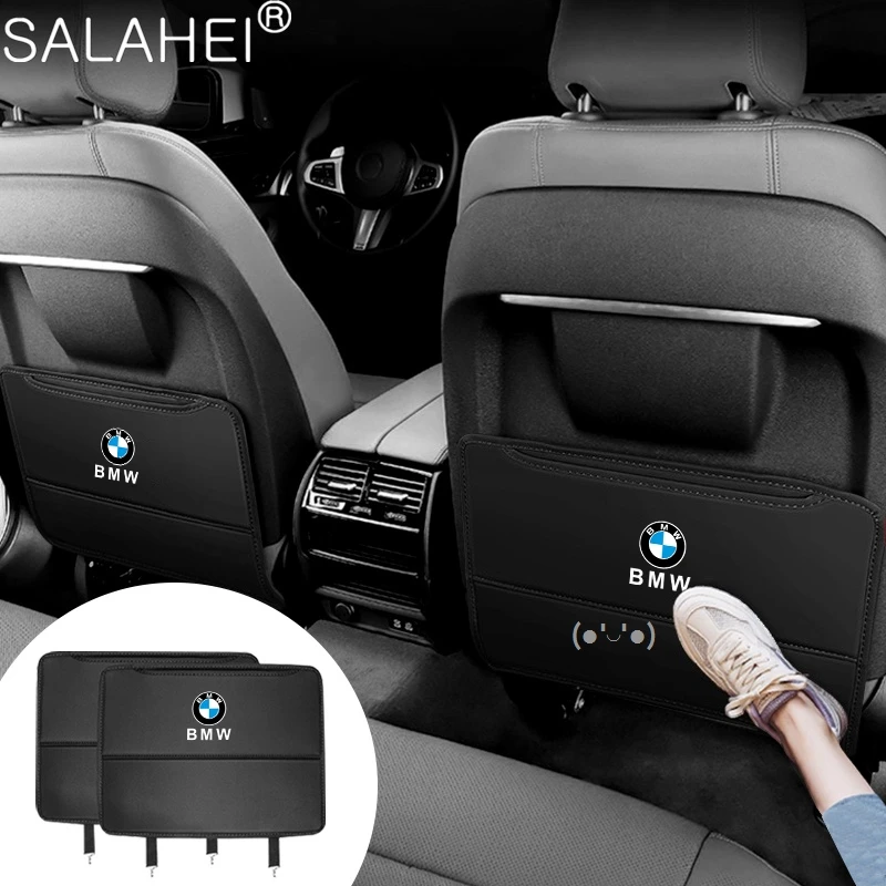 

Car Sticker Pad Protector Leather Cover High Quality Car Seat Anti Kick For BMW Performance M Power E90 E91 E92 X3 X5 X6 M3 M5