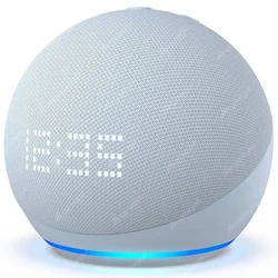 Originale Alexa Echo Dot 5a generazione Smart Mini Wifi Home BT Alexa Altoparlante Corno con controllo del suono Assistente vocale e orologio