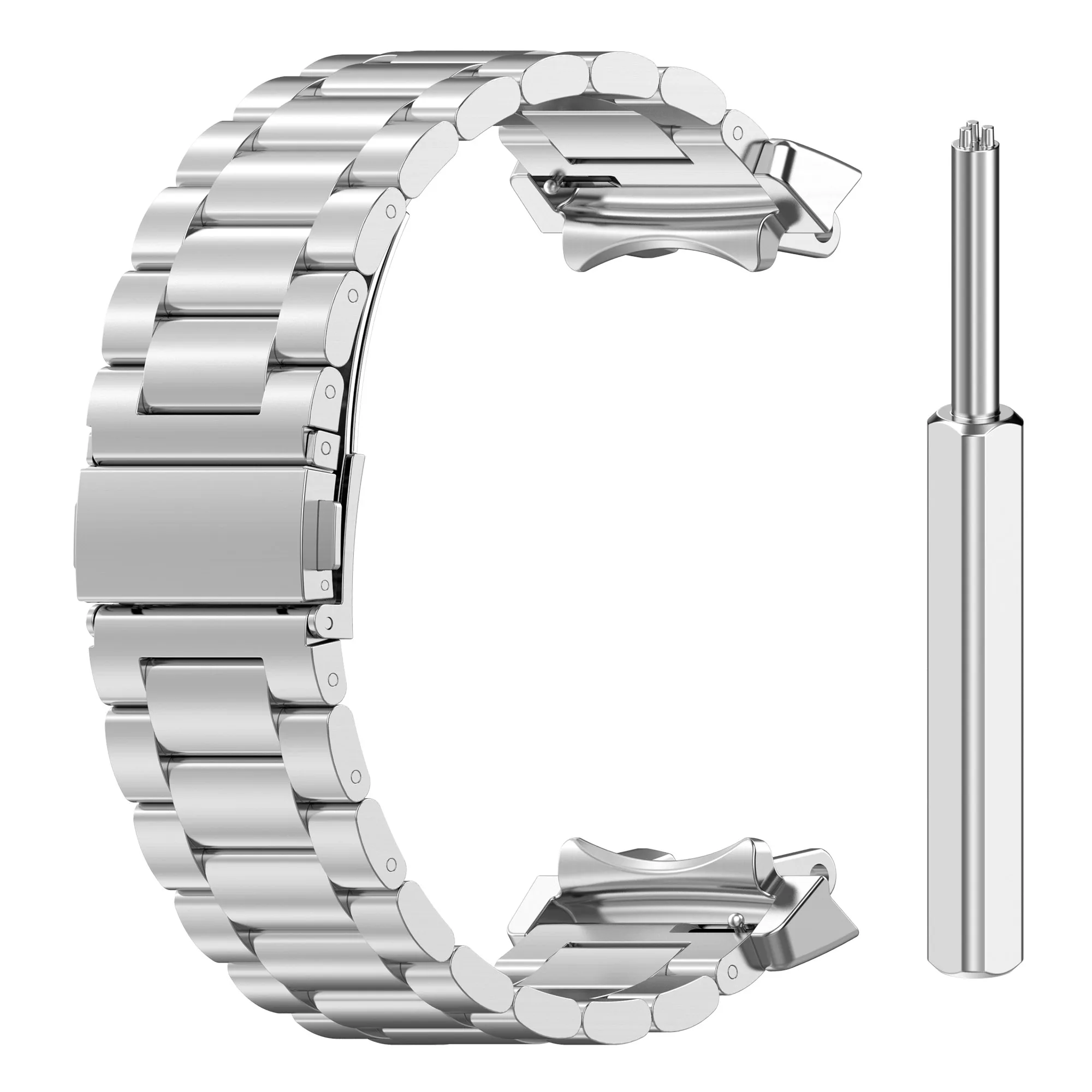 Stainless Steel Band for Amazfit T-REX3 Luxury Metal No Gaps Strap for Amazfit T-REX3 Bracelet Watchband