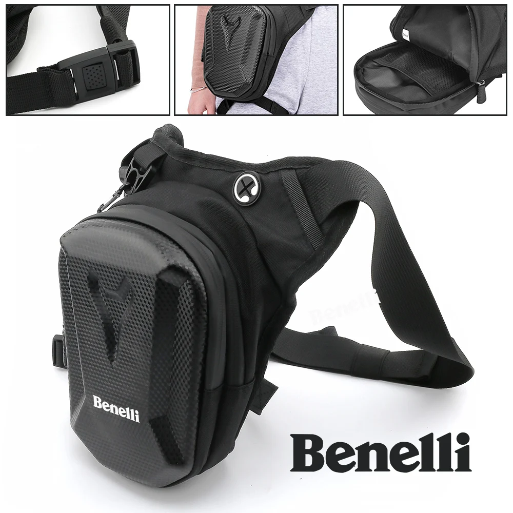

For Benelli 302C 502C 752S Leoncino 500 250 TNT 12 Motorcycle Waterproof Drop Waist Leg Bag Thigh Belt Hip Bum Military Tactical