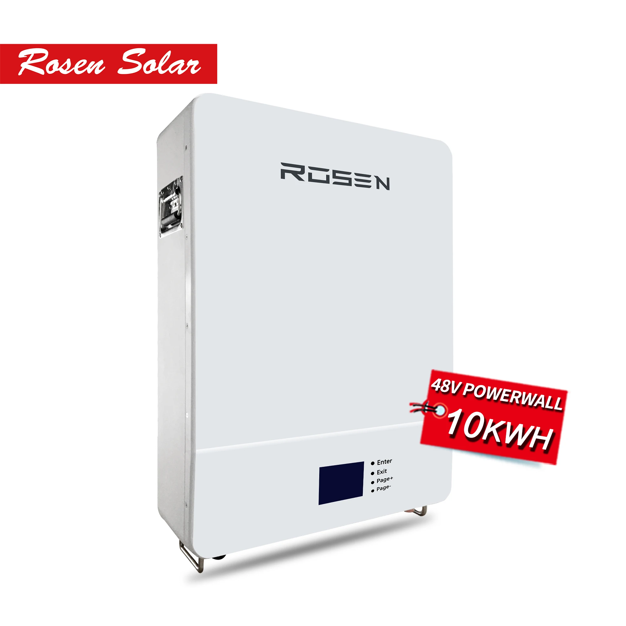 10Kwh Rosen Lithium Ion Battery Lifepo4 48v 200ah Power wall Solar Storage Battery