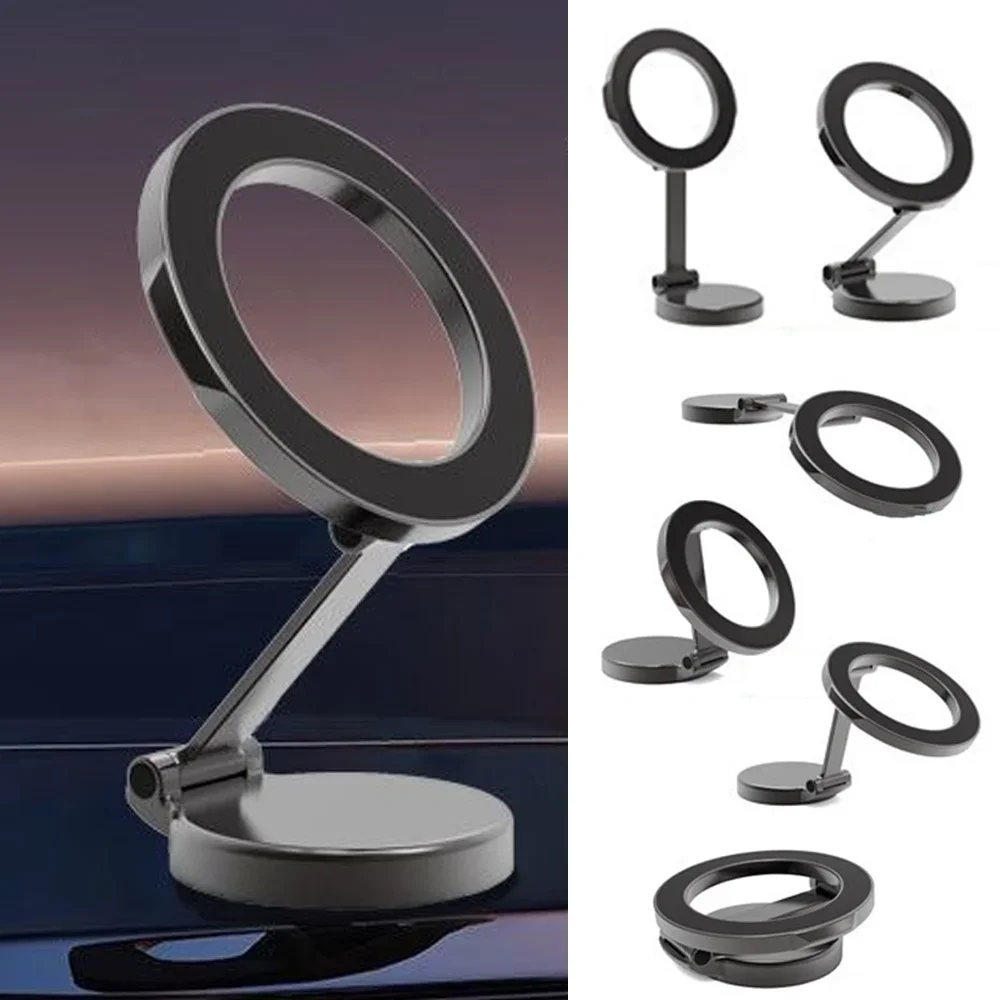1080 Magsafe Autotelefonhalter für Fahrzeuge, mobile Unterstützung für das Auto, Handyhalter im Auto, für iPhone 14, 13 Pro Max Plus