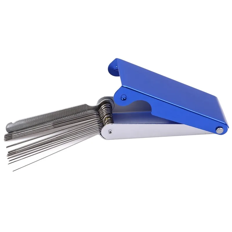 Portable DIY Guitar Repair Tool Box Guitar Nut Slotting File Saw Rods Slot Filing Set Luthier Replacement Guitarra Accessories