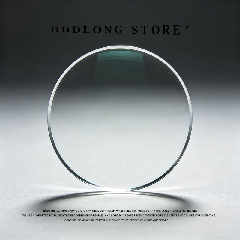 DDDLONG 1.56 1.61 Prescription Super Tough For Rimless Glasses Myopia Optical Lens