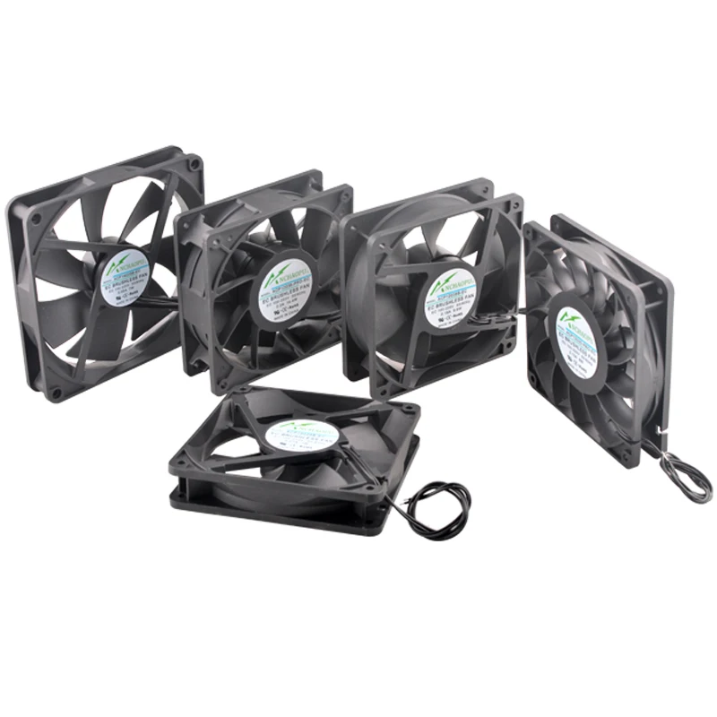 ANCHAOPU 40mm 50mm 60mm 70mm 80mm 92mm 120mm 140mm EC Brushless Cooling Fan AC 110V 120V 220V 240V Axial flow fan for cabinets