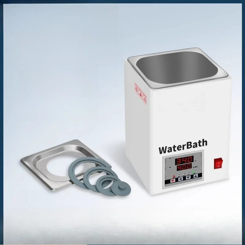 Electric constant temperature water bath, digital display smart sink stainless steel single and double column