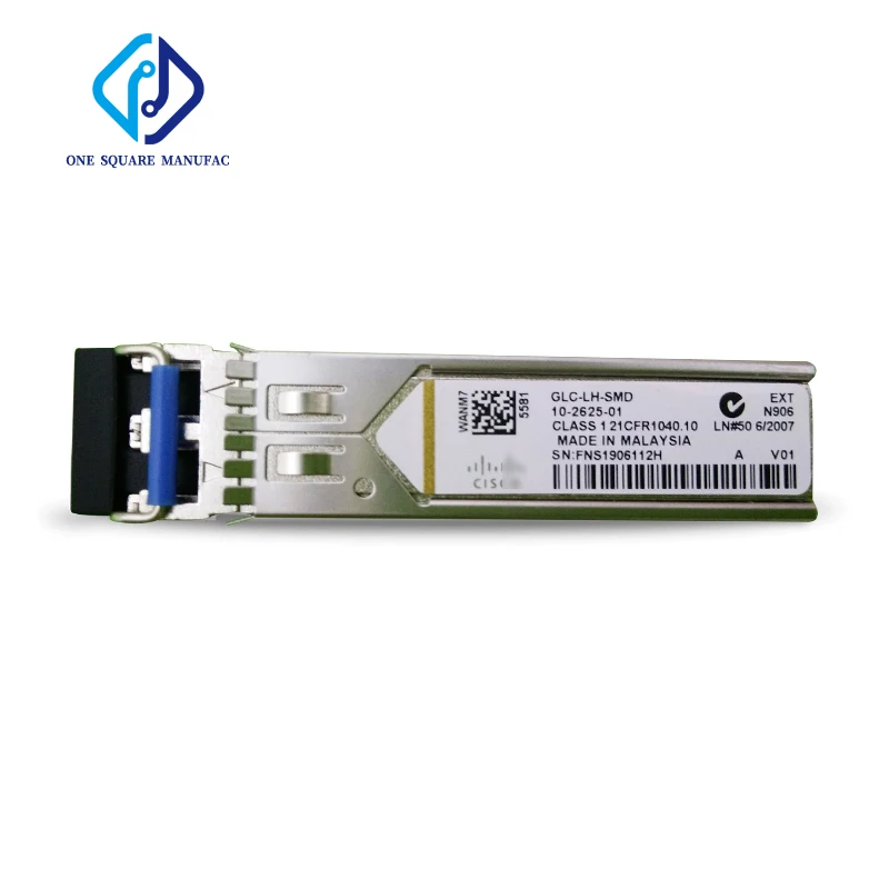 기존 GLC-LH-SM= 1000BASE-LX/LH SFP GLC-LH-SMD 1.25G 1310nm 10km 단일 모드 DOM 광 트랜시버 모듈