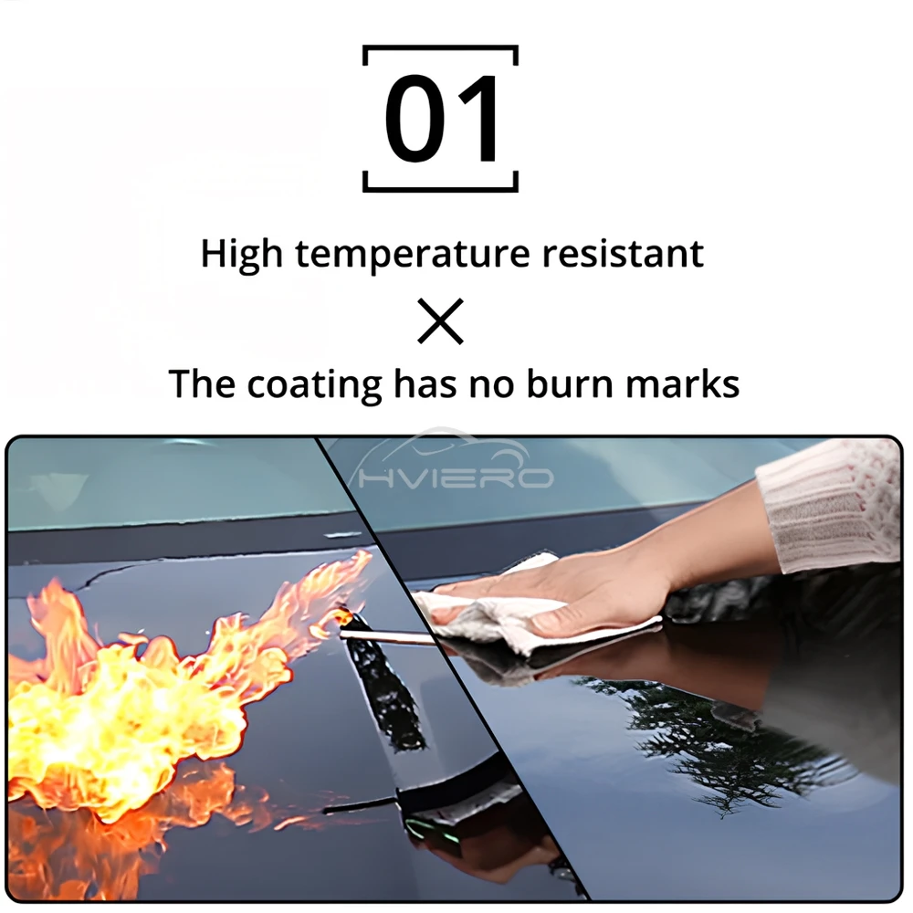 120 ml Keramik Auto Beschichtung Farbe Pflege Polierungen Kristall Überzug Spray Dichtstoff Nano Hydrophoben Schnell Beschichtung Flüssigkeit Glanz werkzeuge – Detail 9