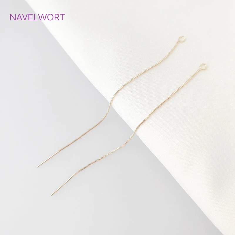 Fashion 3 Types Long Ear Wire Earring Making Accessories High Quality Tassel Earwire Findings For DIY Jewelry Making