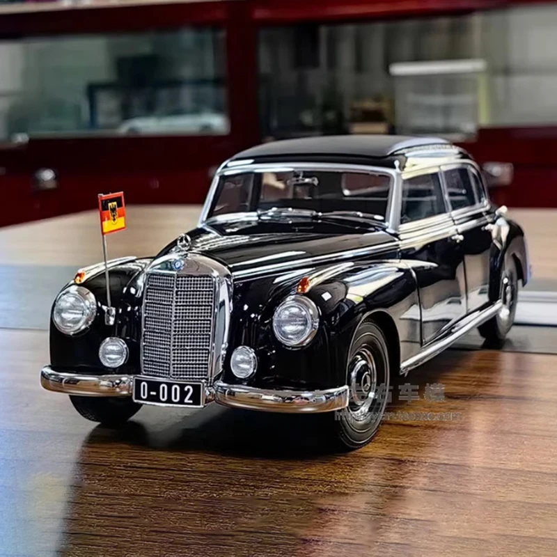 NOREV Diecast 1:18 Scale Benz's 300s W186 Alloy Car Model Adult Child Collection Souvenir Display Ornaments Vehicle Toy Gift