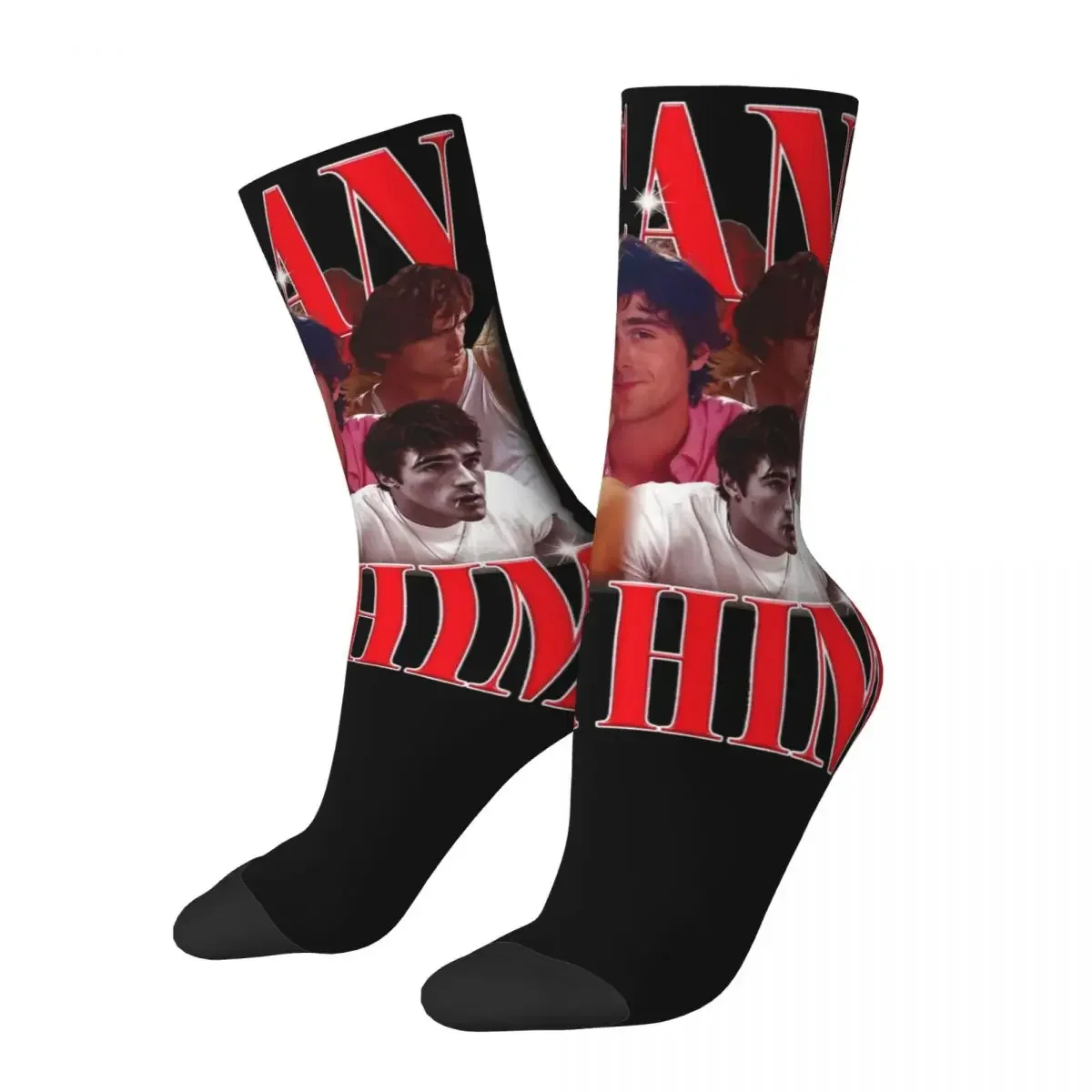 

Happy Funny Male Men Socks Casual Jacob Elordi I Can Fix Him Sock Polyester Skateboard Women Sock Spring Summer Autumn Winter